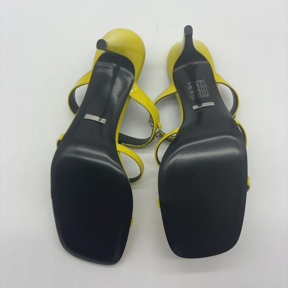 Gucci leather mules heeled sandals - Picture 6 of 7